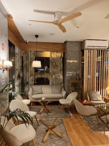 ทัศนียภาพภายนอกโรงแรม, Hotel Lusitano in อัลเมดา