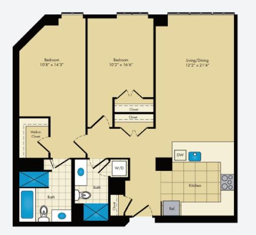 Two-Bedroom Apartment