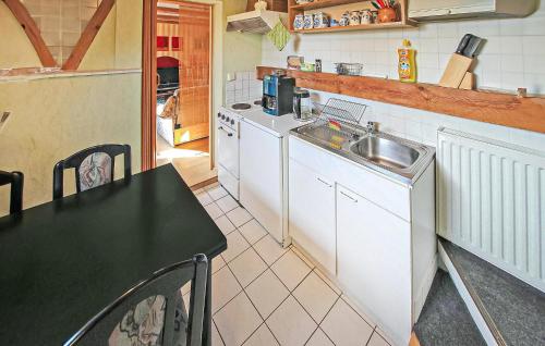 virtuve, Ferienwohnung Meiersberg in Meiersberg