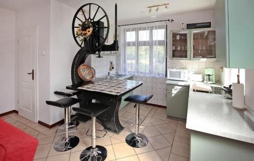 virtuve, Ferienhaus Thomsdorf in Boitzenburger Land