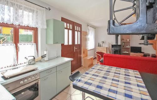 virtuve, Ferienhaus Thomsdorf in Boitzenburger Land