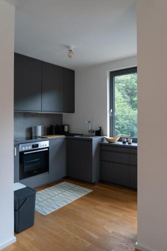 廚房, House with a View - Modernes Ferienhaus in der Eifel in 安特魏萊爾