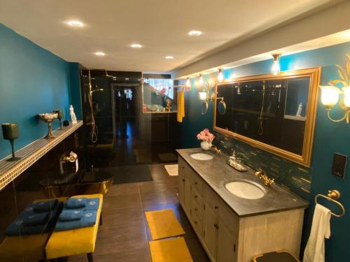 浴室, Le petit Charme - Wohnen in einer historischen Villa in 蘇爾