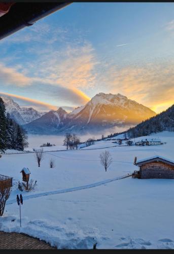 Ferienwohnung Datzmannlehen mit traumhaften Bergblick und Sauna