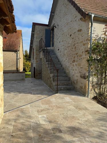 Balkons/terase, Détente et charme au Domaine (Detente et charme au Domaine) in Coust