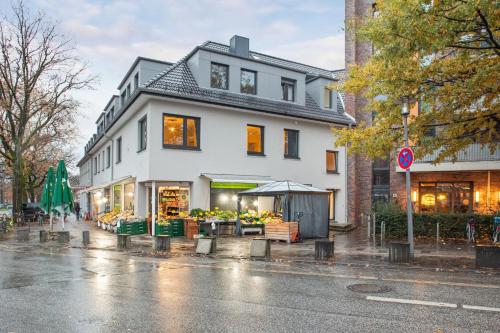 Apartment Kranich mit 3 Zimmern, top Infrastrukturlage HH Langenhorn, nähe Airport, Boxspringbetten und Arbeitsplätzen mit Glasfaser WLAN, Hamburgo (foto 4)