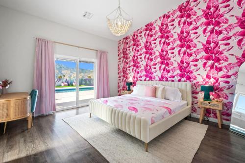 PinkBlissHouz - Pool, Spa, Firepit, Themed Rooms by MariamsBnb - Tap to explore photos