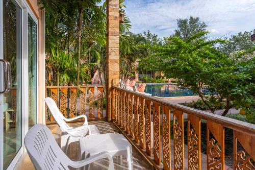 balkon/taras, Coconut Beach Resort in Koh Chang