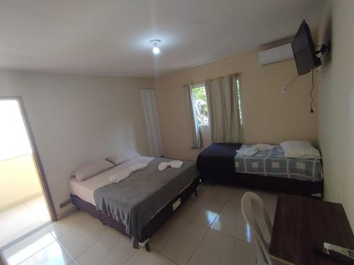 1 double bed