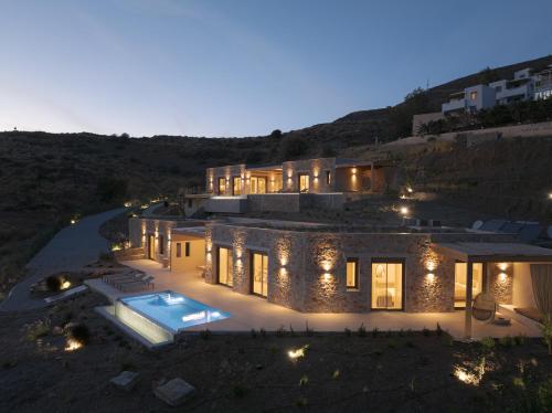 Exterior view, VK Villas - Votsalo & Kyma Villas, By ThinkVilla near Taverna Elpidia