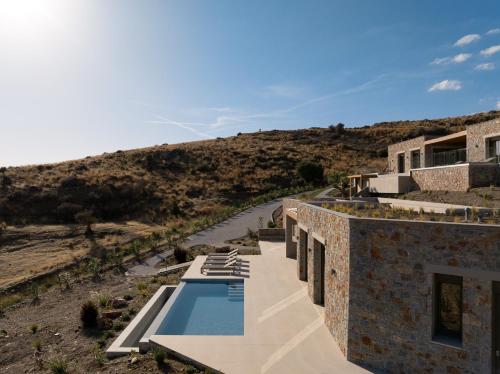 Exterior view, VK Villas - Votsalo & Kyma Villas, By ThinkVilla near Taverna Elpidia