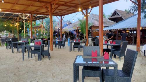 Restaurant, Matahari Bungalow 3 in Lombok