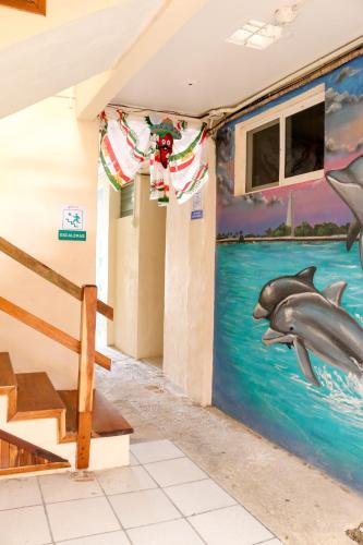 ทัศนียภาพภายนอกโรงแรม, Hotel Rosa del Alba, Malecón Chetumal (Hotel Rosa del Alba, Malecon Chetumal) in เชตูมาล