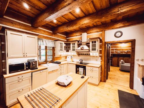 廚房, Albeřické chalupy - Dolní chalupa (Albericke chalupy - Dolni chalupa) in 賀爾尼馬爾索夫