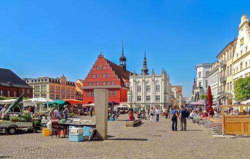 Viesnīcas āriene, Ferienwohnung Kemnitz in Kemnitz (Mecklenburg-Vorpommern)