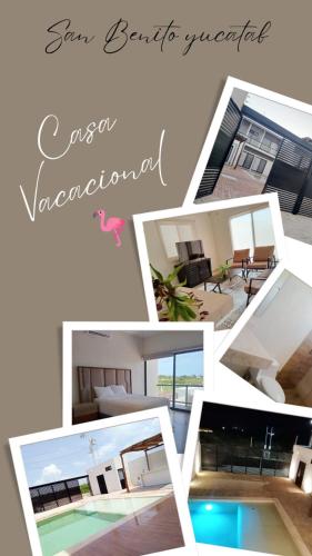Casa de Playa en la Costa Esmeralda Mérida Yucatán in San Benito, Mexico