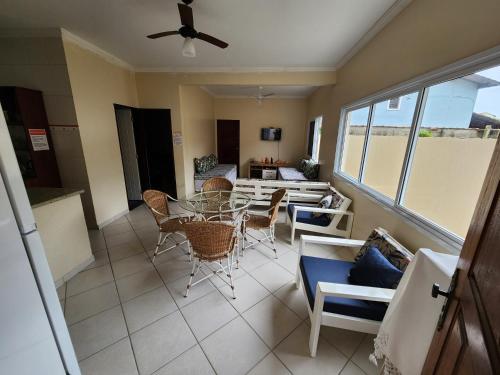 Közös társalgó / TV, Casa na Praia da Lagoinha Ubatuba in Praia da Lagoinha