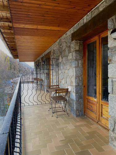 Erkély/terasz, Hostal La Cabanya in Vilallonga De Ter
