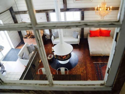 the barn at barn & bike in Red Hook, USA