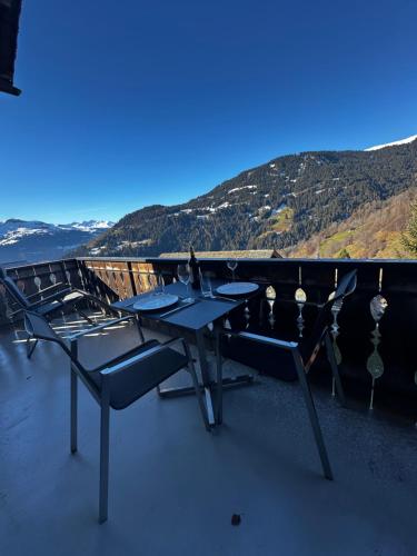 Balkons/terase, Casa Ladina 4 in Surselva