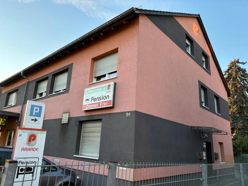 A szálláshely kívülről, Pension Gergert am Neckar in Neckarsulm