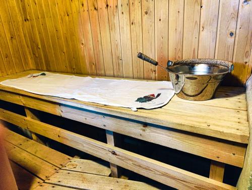 Сауна, Authentic Countryhouse at the Reindeer Farm in Савукоскі