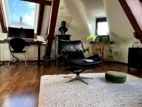 Penthouse in Basel Center with free BaselCard, Basel (Foto 8)