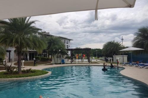 泳池, CHAME VIBES Apartamento PB en Playa Caracol Chame in 埃爾帕霍納爾