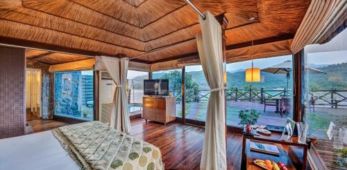 Habitación doble, piscina de inmersión, bañera de hidromasaje
