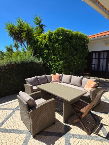 ระเบียง/ชานเรือน, 4 chambres, piscine Casa Oleias by SesimbraSunSea in โกโตเบีย