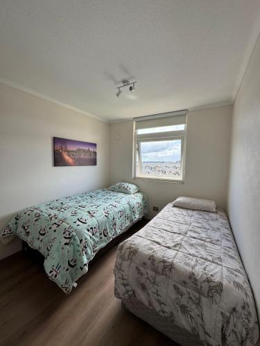 Departamento nuevo excelente ubicación cómodo y amplió de 1 a 4 personas con estacionamiento