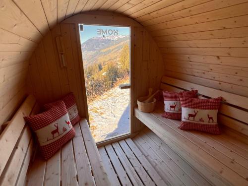 Szauna, Chalet Panoramablick Garten Sauna in Gerlosbergeben