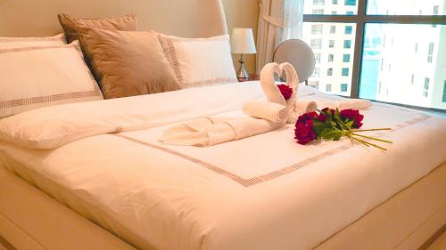 USMANS 3 Bedroom Apartment all Rooms Sea View Direct Beach Access Daily HOUSEKEEPING JBR, Dubaj (fotografie 2)