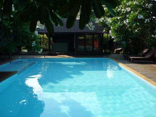 Swimming pool, River Kwai Bridge Resort in Kanchanaburi