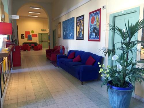 Lobby, Litus Roma Hostel in Rome