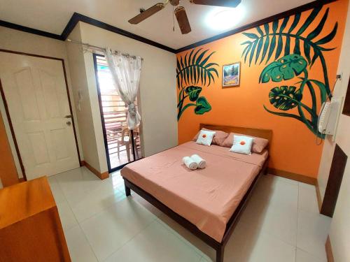1 double bed