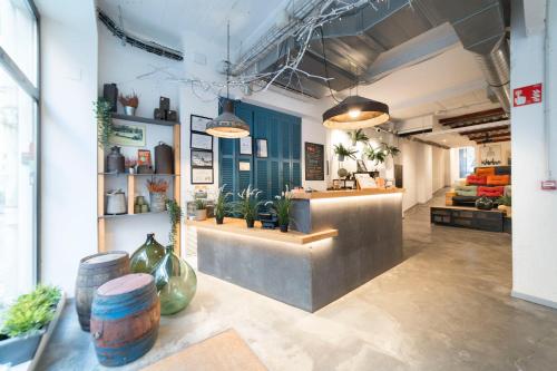 Előcsarnok, Koba Hostel in Szent Sebastian