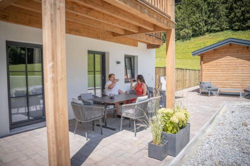 Rõdu/terrass, Apartment Schichlreit in Lungötz
