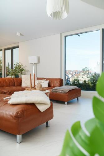 Luxuriöse Maisonette Oase mit Panoramablick, Štutgart (fotografie 2)