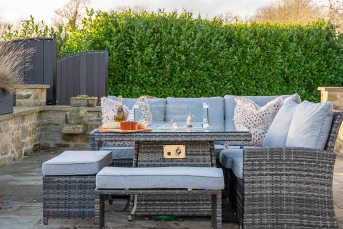 ทัศนียภาพภายนอกโรงแรม, Millfield Barn in บรอมป์ตัน ออน สเวล