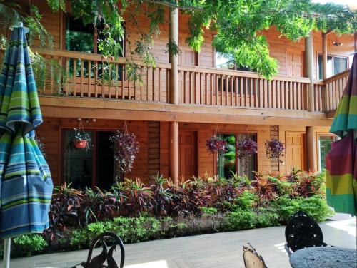 A szálláshely kívülről, Hotel Cabaña iilldaa (Hotel Cabana iilldaa) in San Juan