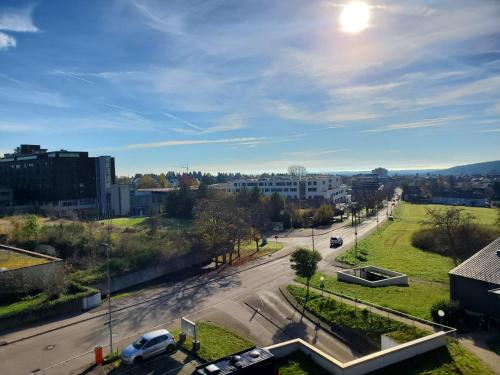 景觀, Wohnung mit Aussicht in 弗羅伊登施塔特
