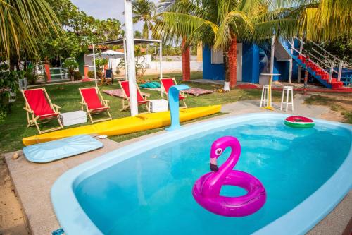 Swimming pool, Estalagem Opara in Piacabucu