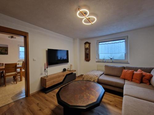 Iekārtas, Ferienwohnung Strohbergblick in Frankenblick