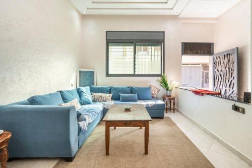 공용 라운지/TV 시청 구역, New appartement next to the beach Sidi Rahal in 시디 라할