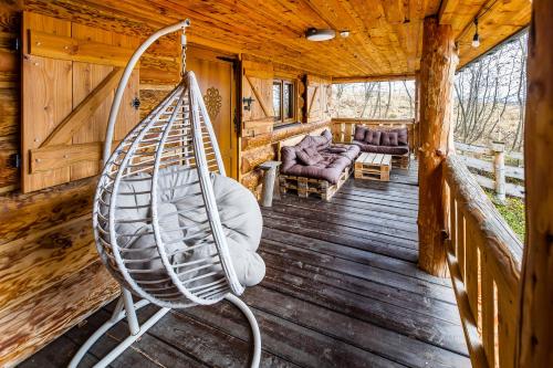Bacovka Szlembark- jacuzzi, kominek, widok na Tatry