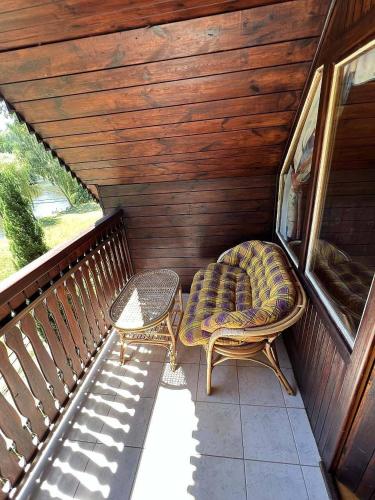 Balkons/terase, Rybaření ze sauny (Rybareni ze sauny) in Dobronice u Bechyně