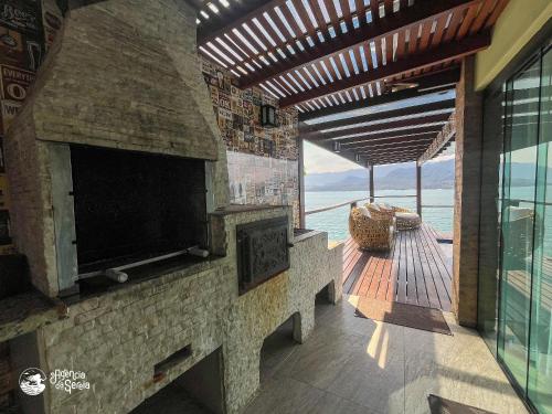 Casa c/ vista mar perto da Ilha das Cabras, Ilhote in หาดปอร์ติงโย