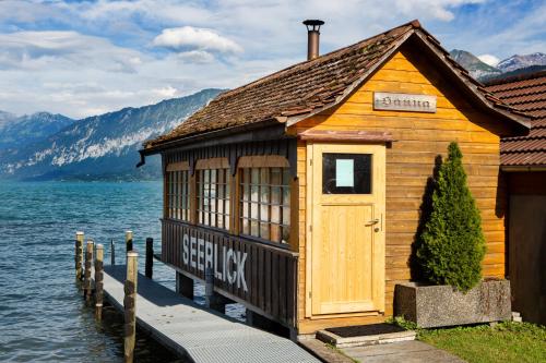 Szauna, Strandhotel Seeblick in Spiez