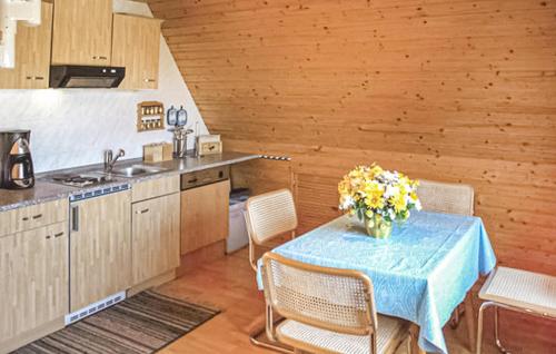 virtuve, Ferienwohnung Lärz (Ferienwohnung Larz) in Larz